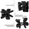 Hair Clip, Large Claw Clips Non-Slip Cute Flower Matte Big Hair Clips